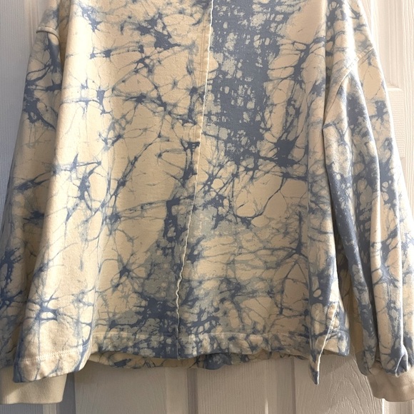 Rachel Comey X Tye Dye sweatshirt blue marble | size L - Picture 2 of 3